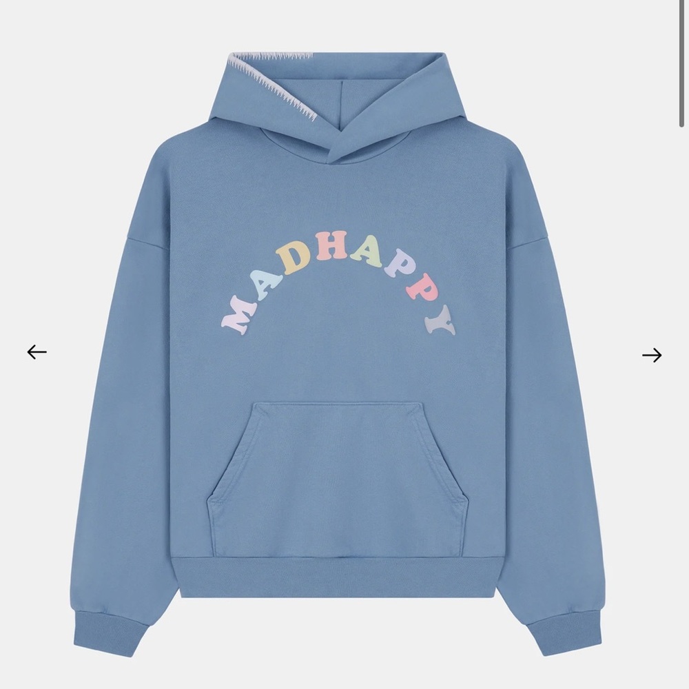 Blue MadHappy Pastels Universal Hoodie Sweatshirt